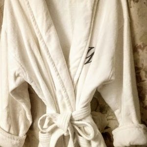 Bathrobe White Heavy Men Woman Cotton Big One Size